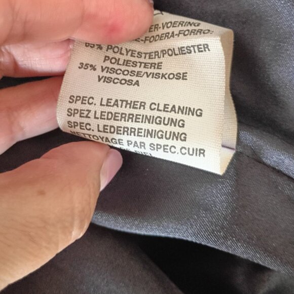 Silky Leather Men's Genuine Black Leather Bomber Jacket | EU 50 - Picture 11 of 14